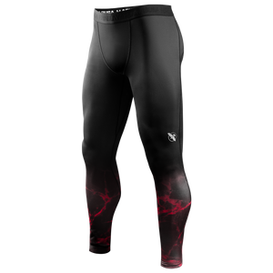 color_Black/Red | UFC BJJ Men's Spats